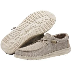 Wally Sox - Beige -Heydude Shoes 110350500 WALLY SOX BEIGE LEFT 3 1