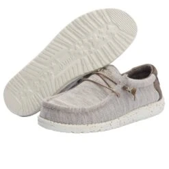 Wally Stretch - Limestone -Heydude Shoes 1103817210 WALLY STRETCH LIME STONE 03