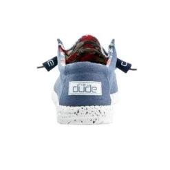 Wally Stretch - Blue -Heydude Shoes 110382600 WALLY STRETCH BLUE 05