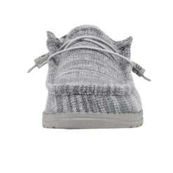 Wally Stretch - Platinum Mix 5 Wally Stretch - Platinum Mix -Heydude Shoes 110383267 WALLY STRETCH PLATINUM MIX 4