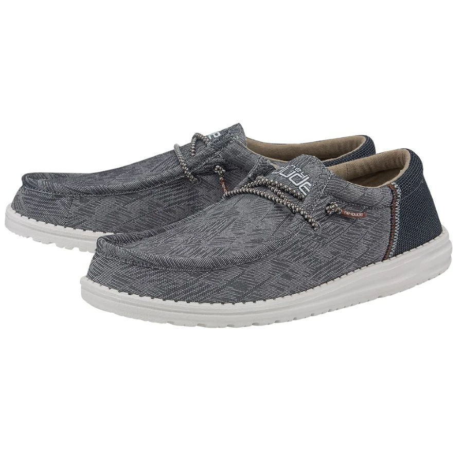 Wally Funk - Blue Waves Wally Funk - Blue Waves -Heydude Shoes 110412728 WALLY FUNK BLUE WAVES LEFT 2