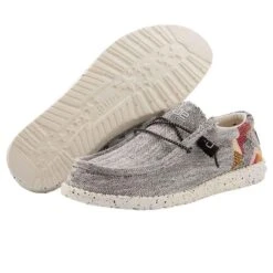 Wally Funk - Etno Grey 4 Wally Funk - Etno Grey -Heydude Shoes 110417601 WALLY FUNK ETNO GREY 03