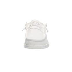Wally Break Stitch - White -Heydude Shoes 110790160 WALLY LINEN NATURAL WHITE 04