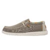 Wally Knit - Desert Brown -Heydude Shoes 112471581 WALLY ECO SOX DESERT BROWN LEFT 1