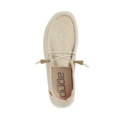 Wendy Chambray - White Nut -Heydude Shoes 121410121 WENDY CHAMBRAY WHITE NUT 06 5534a28b 8744 447d 9abb a28a23c1eb00