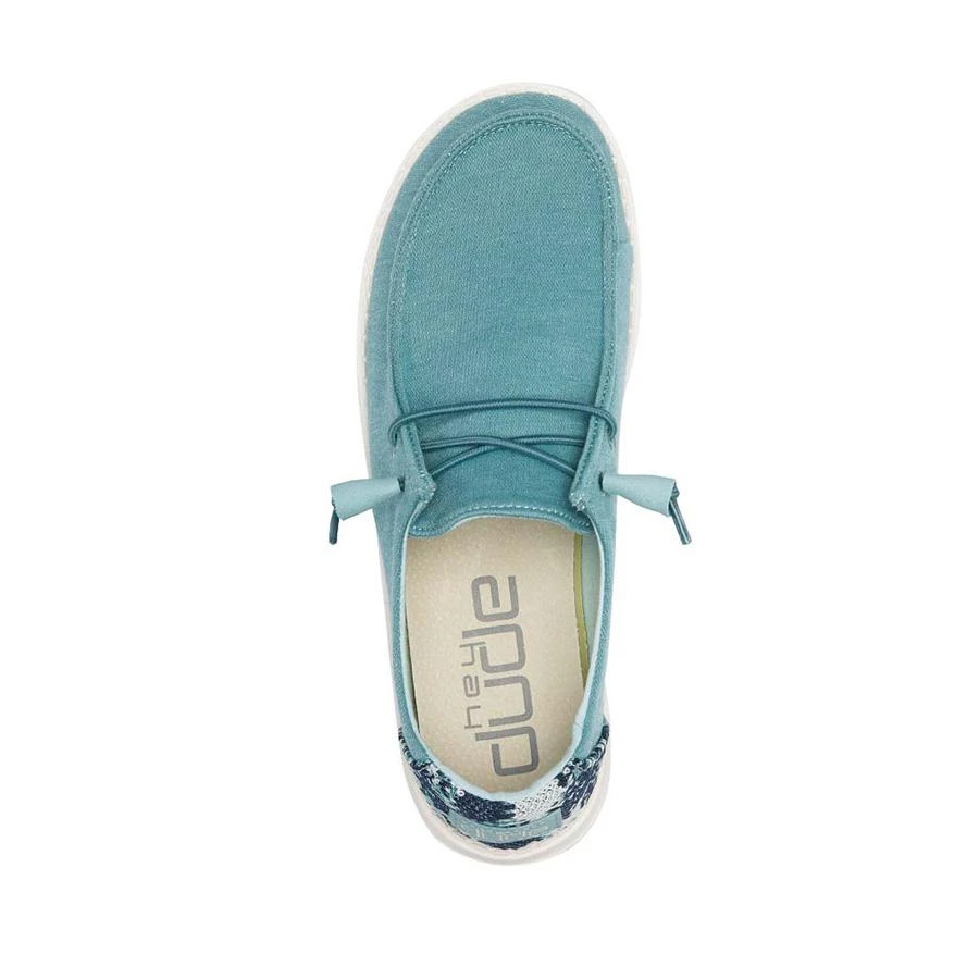 Wendy Stretch Fleece - Sea Blue Wendy Stretch Fleece - Sea Blue -Heydude Shoes 121412121 WENDY STRETCH FLEECE SEA BLUE 06