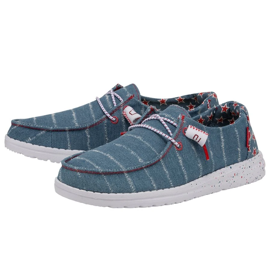 Wendy - Denim Star Wendy - Denim Star -Heydude Shoes 121412415 WENDY DENIM STAR LEFT 2 1