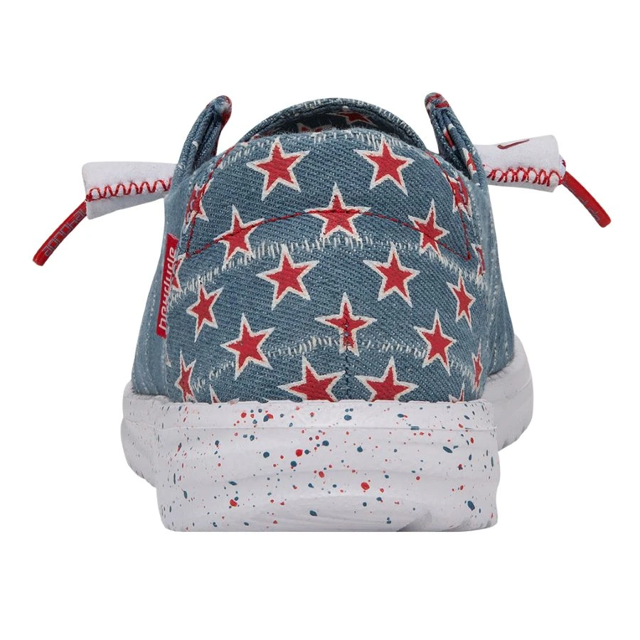 Wendy - Denim Star Wendy - Denim Star -Heydude Shoes 121412415 WENDY DENIM STAR LEFT 5 1