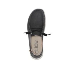 Wendy Chambray - Off Black -Heydude Shoes 121414949 WENDY CHAMBRAY OFF BLACK 06 6eb48d86 0f1b 45ea a34b d6c20dfe719f