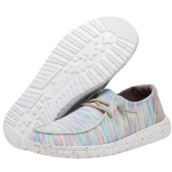 Wendy Sox - Aurora White -Heydude Shoes 121920214 WENDY SOX AURORA WHITE LEFT 3 1