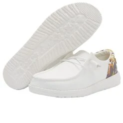 Wendy Funk Chambray - White -Heydude Shoes 121930123 WENDY FUNK CHAMBRAY WHITE 03 1b4d5db5 7609 47eb b8ef 2f5317cd3d22