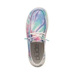 Wendy Rise Tie Dye - Candy Tie Dye -Heydude Shoes 121949862 WENDY RISE CANDY TIE DYE LEFT 6 1
