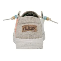 Wendy Fringe - Salt -Heydude Shoes 122150212 WENDY NATURAL SALT LEFT 5