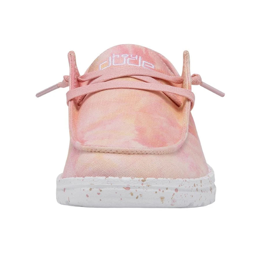 Wendy Tie Dye - Lemon Ombre Wendy Tie Dye - Lemon Ombre -Heydude Shoes 122256020 WENDY TIE DYE LEMON OMBRE LEFT 4