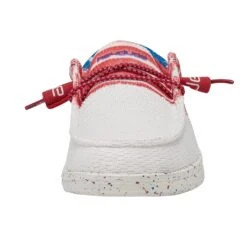 Wendy Sox - Tri Americana -Heydude Shoes 122342143 WENDY SOX TRI AMERICANA LEFT 4