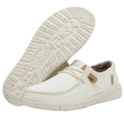 Wendy Knit - White -Heydude Shoes 122410147 WENDY ECO SOX WHITE LEFT 3 d376b2ea 4d81 4935 a93d 2209748c6d7d