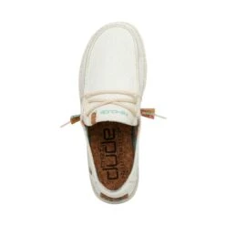 Wendy Knit - White -Heydude Shoes 122410147 WENDY ECO SOX WHITE LEFT 6 ee3c7633 7062 489c 9743 2da709a7ef6d