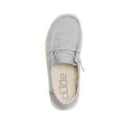 Wendy Youth Linen - Grey -Heydude Shoes 130123096 WENDY YOUTH LINEN GREY 06