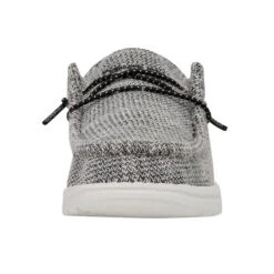 Wally Youth Stretch - Yin And Yang -Heydude Shoes 130133351 WALLY YOUTH STRETCH YIN YANG LEFT 4 1