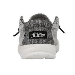 Wally Youth Stretch - Yin And Yang -Heydude Shoes 130133351 WALLY YOUTH STRETCH YIN YANG LEFT 5