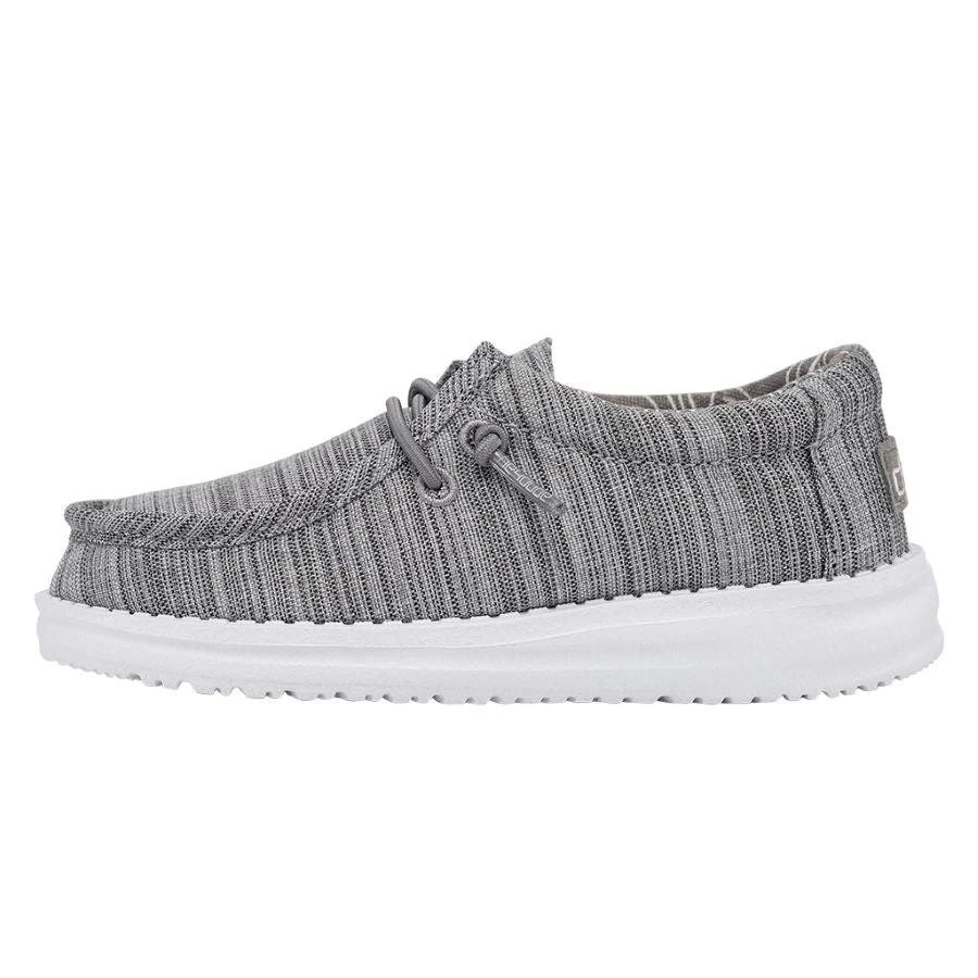 Wally Toddler Linen - Stone Wally Toddler Linen - Stone -Heydude Shoes 160010704 WALLY TODDLER LINEN STONE 1 1