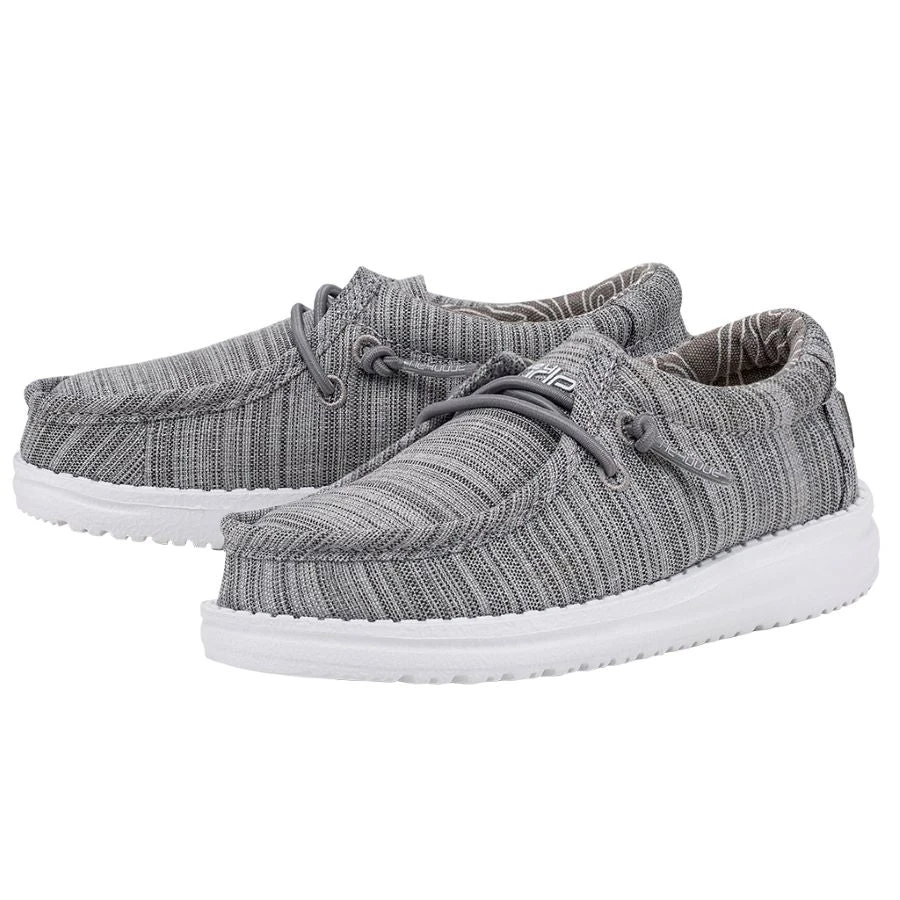 Wally Toddler Linen - Stone Wally Toddler Linen - Stone -Heydude Shoes 160010704 WALLY TODDLER LINEN STONE 2