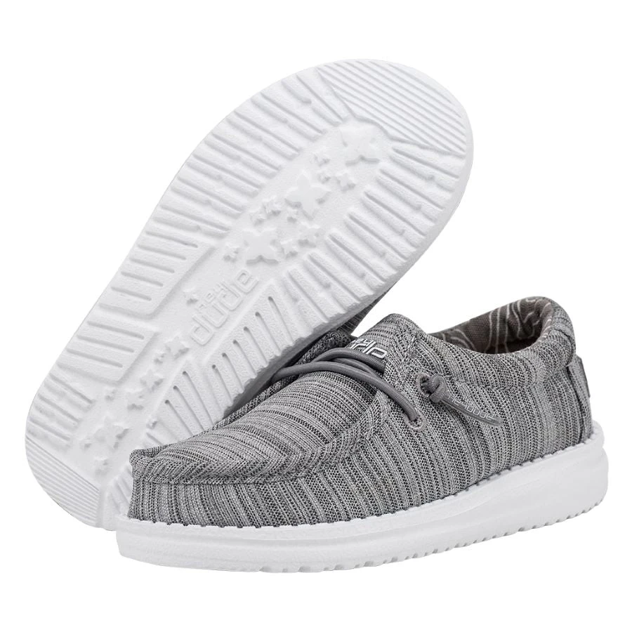 Wally Toddler Linen - Stone Wally Toddler Linen - Stone -Heydude Shoes 160010704 WALLY TODDLER LINEN STONE 3