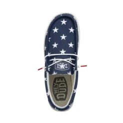 Wally Patriotic - American Flag -Heydude Shoes 40001 9CW WALLYPATRIOTIC AMERICANFLAG LEFTTOP