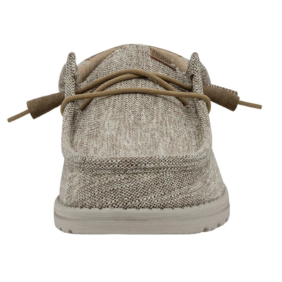 Wally Ascend Woven - Walnut Wally Ascend Woven - Walnut -Heydude Shoes 40002 267 WALLYASCENDWOVEN WALNUT LEFTFRONT