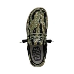 Wally Camouflage - Tiger Stripe Camo -Heydude Shoes 40004 9CJ WALLYCAMOUFLAGE TIGERSTRIPECAMO LEFTTOP