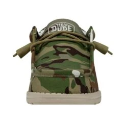 Wally Camouflage - Multi Camo -Heydude Shoes 40004 9CQ WALLYCAMOUFLAGE MULTICAMO LEFTFRONT