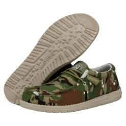 Wally Camouflage - Multi Camo -Heydude Shoes 40004 9CQ WALLYCAMOUFLAGE MULTICAMO PAIRBOTTOM