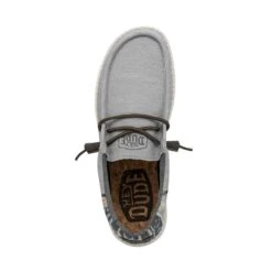 Wally Funk - Stone -Heydude Shoes 40006 270 WALLYFUNK STONE LEFTTOP