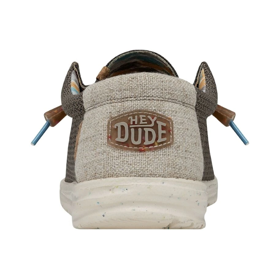 Wally Stretch - Walnut Wally Stretch - Walnut -Heydude Shoes 40008 267 WALLYSTRETCH WALNUT LEFTBACK