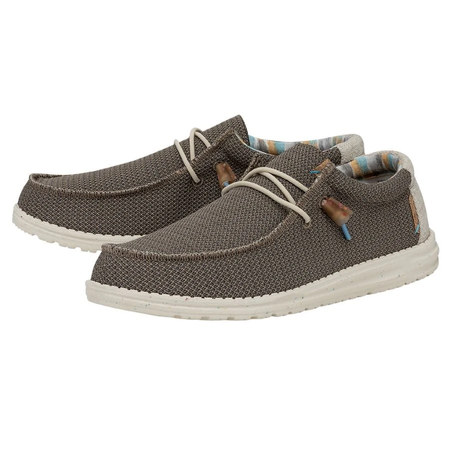 Wally Stretch - Walnut Wally Stretch - Walnut -Heydude Shoes 40008 267 WALLYSTRETCH WALNUT PAIRSIDE