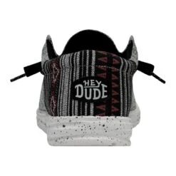 Wally Funk - Jacquard Black Aztec -Heydude Shoes 40010 0WI WALLY FUNK JACQUARD BLACK AZTEC LEFT 5