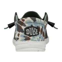 Wally Funk Tie Dye - Grey -Heydude Shoes 40012 030 WALLYFUNKTIEDYE GREY LEFTBACK