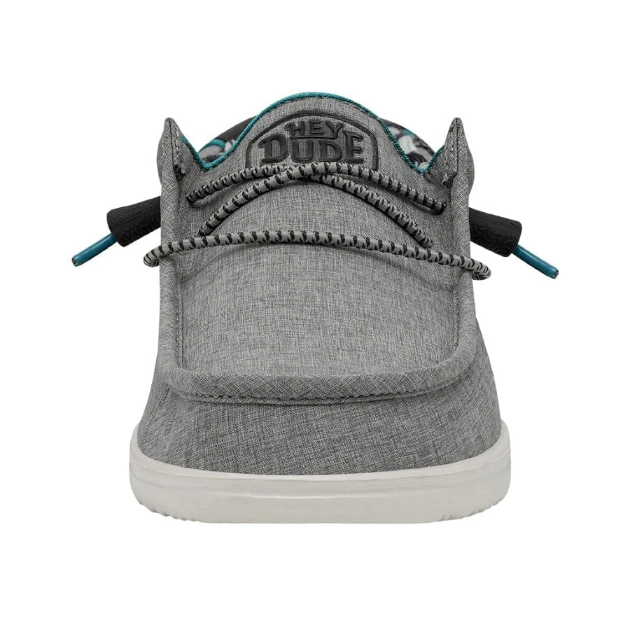 Wally H2O - Graphite Wally H2O - Graphite -Heydude Shoes 40013 014 WALLYH2O GRAPHITE LEFTFRONT