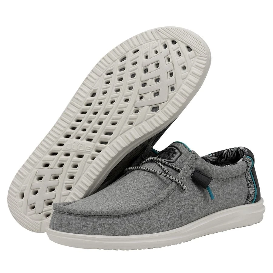 Wally H2O - Graphite Wally H2O - Graphite -Heydude Shoes 40013 014 WALLYH2O GRAPHITE PAIRBOTTOM