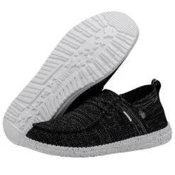 Wally Halo - Jet -Heydude Shoes 40014 1KN WALLY HALO JET LEFT 3