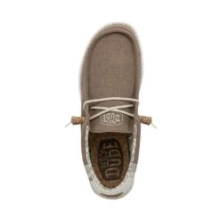 Wally Break Stitch - Clay -Heydude Shoes 40015 0Y8 WALLY BREAK STITCH CLAY LEFT 6