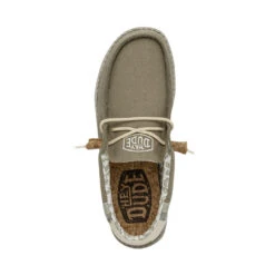 Wally Break Stitch - Mows -Heydude Shoes 40015 3VG WALLYBREAKSTITCH MOWS LEFTTOP