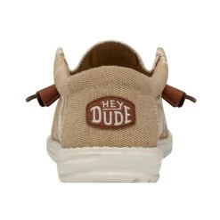 Wally Palm - White -Heydude Shoes 40016 100 WALLYPALM WHITE LEFTBACK