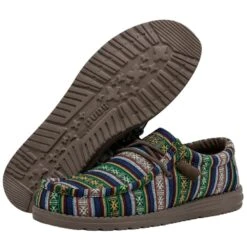Wally Serape - Blue Canyon -Heydude Shoes 40017 9BK WALLY SERAPE BLUE CANYON LEFT 3