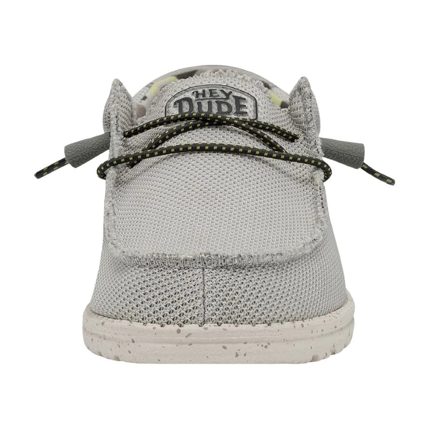 Wally Sox Triple Needle - Fog Wally Sox Triple Needle - Fog -Heydude Shoes 40020 1HA WALLYSOXTRIPLENEEDLE FOG LEFTFRONT