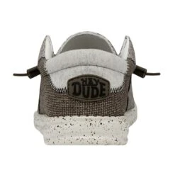 Wally Stitch - Teak -Heydude Shoes 40021 1IU WALLYSTITCH TEAK LEFTBACK