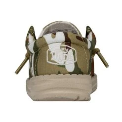 Wally Toddler Camouflage - Multi Camo -Heydude Shoes 40027 9CQ WALLYTODDLERCAMOUFLAGE MULTICAMO LEFTBACK