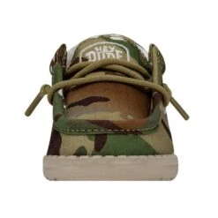 Wally Toddler Camouflage - Multi Camo -Heydude Shoes 40027 9CQ WALLYTODDLERCAMOUFLAGE MULTICAMO LEFTFRONT
