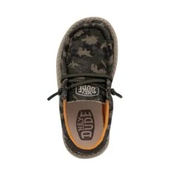 Wally Toddler Camodino - Musk -Heydude Shoes 40028 3VB WALLYTODDLERCAMODINO MUSK LEFTTOP