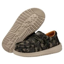 Wally Toddler Camodino - Musk -Heydude Shoes 40028 3VB WALLYTODDLERCAMODINO MUSK PAIRBOTTOM